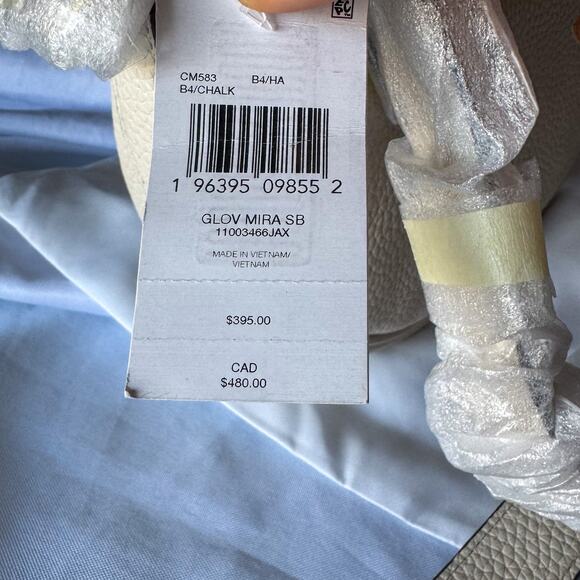 🤍 COACH Mira Shoulder Bag in Colorblock - Chalk Multi Signature Canvas NWT - Picture 5 of 10